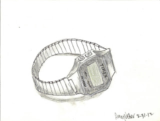 320x242 Amy's Art Journal Watch - Watch Pencil Drawing