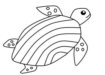 350x250 easy to draw animals for the young or old how to draw animals - Water Animals Drawing