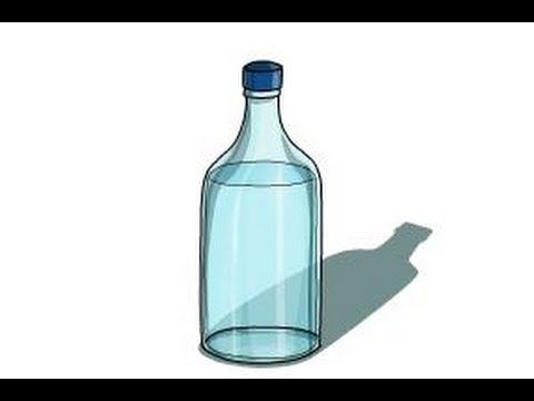 480x360 How To Draw A Water Bottle - Water Bottle Drawing