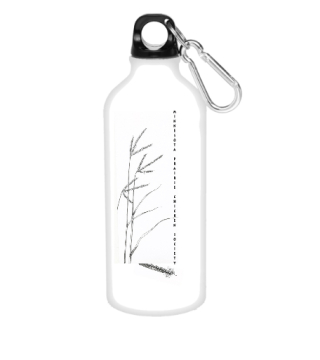 320x360 ross hier pencil drawing water bottle minnesota prairie chicken - Water Bottle Drawing