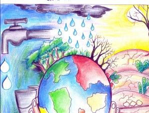 298x226 images on save water - Water Conservation Drawing
