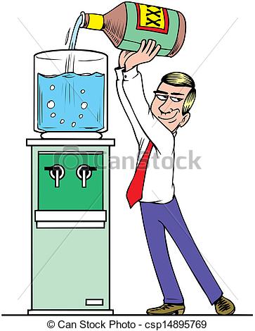 363x470 vector - Water Cooler Drawing