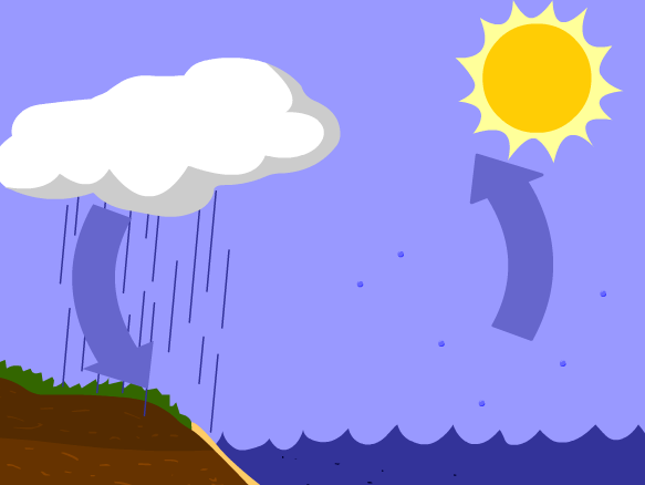 583x438 Water Cycle - Water Cycle Drawing Assignment