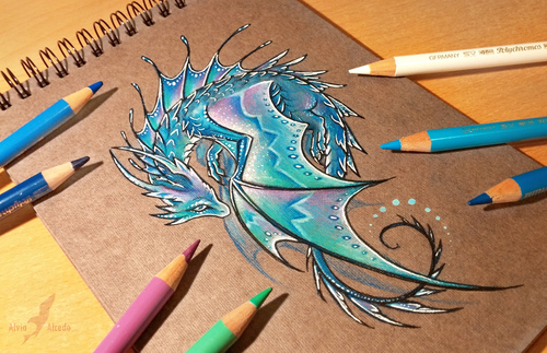 500x323 lunar water dragon discovered - Water Dragon Drawing