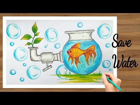 480x360 Save Water Drawing Images - Water Drawing