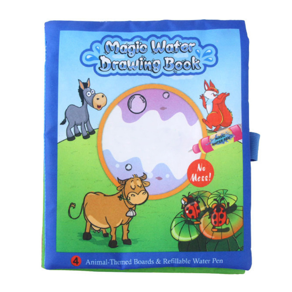 1000x1000 coloring book kids painting magic water drawing book coloring book - Water Drawing