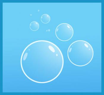 350x320 Drawn Bubble Water Drawing Free Clip Art Stock Illustrations - Water Drawing Tutorial