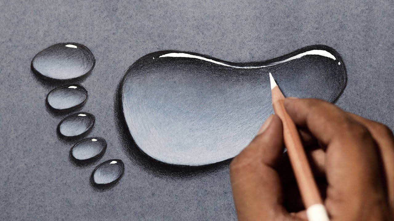 1280x720 draw water drops in easy steps! water drop drawing tutorial - Water Drawing Tutorial