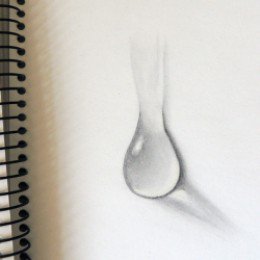 260x260 how to draw a water drop drawing tutorial video demos - Water Drop Drawing