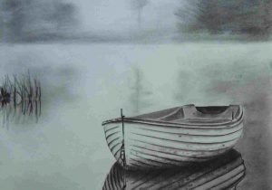 300x210 Pencil Sketch Of Water Droplets - Water Drop Pencil Drawing