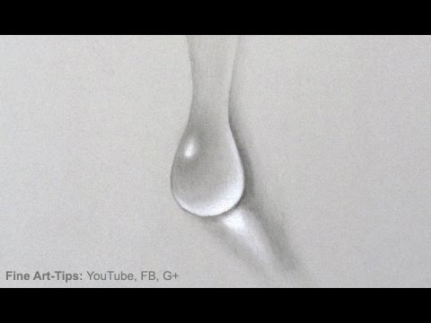 480x360 How To Draw A Water Drop Step - Water Effect Drawing