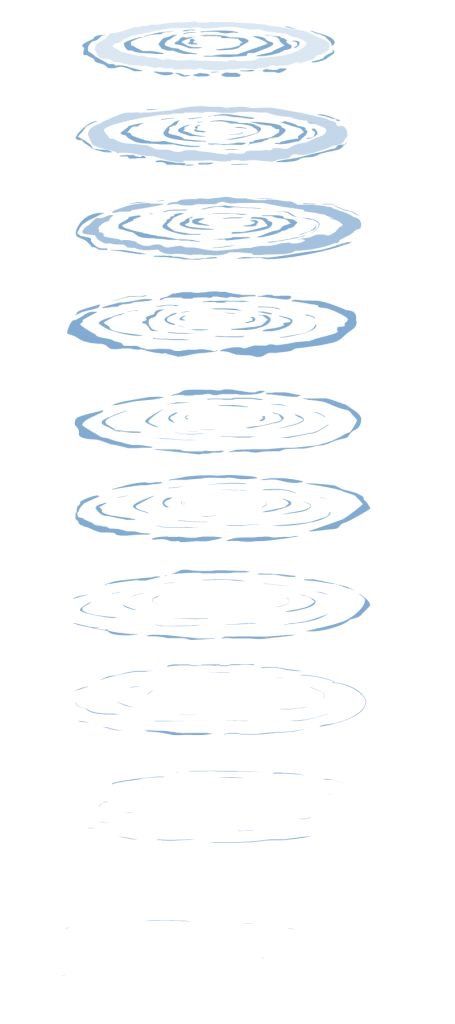 455x1024 Synapsis Drawings, Water Drawing - Water Effect Drawing