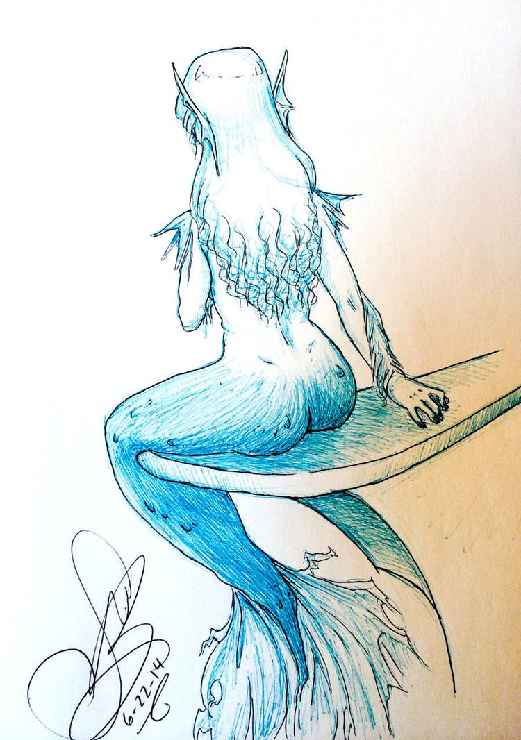 Water Fairy Drawing