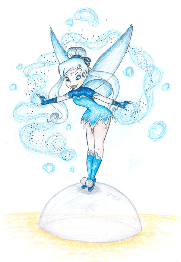 600x866 Pictures Of Water Fairy Drawing - Water Fairy Drawing