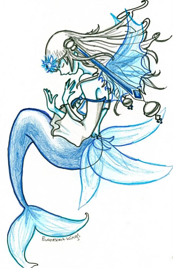 600x930 Pictures Of Water Fairy Wings Drawing - Water Fairy Drawing