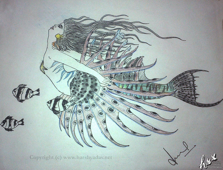 900x687 Water Fairy Drawing - Water Fairy Drawing