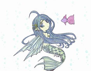 300x236 Water Fairy Drawings - Water Fairy Drawing