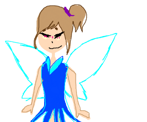 300x250 Water Fairy Drawing - Water Fairy Drawing