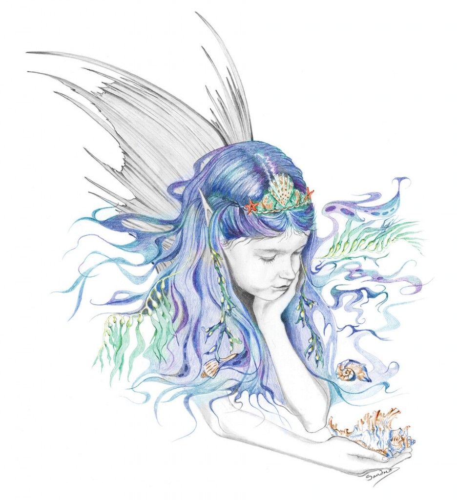 936x1024 fairies pictures images members gallery member sandria - Water Fairy Drawing
