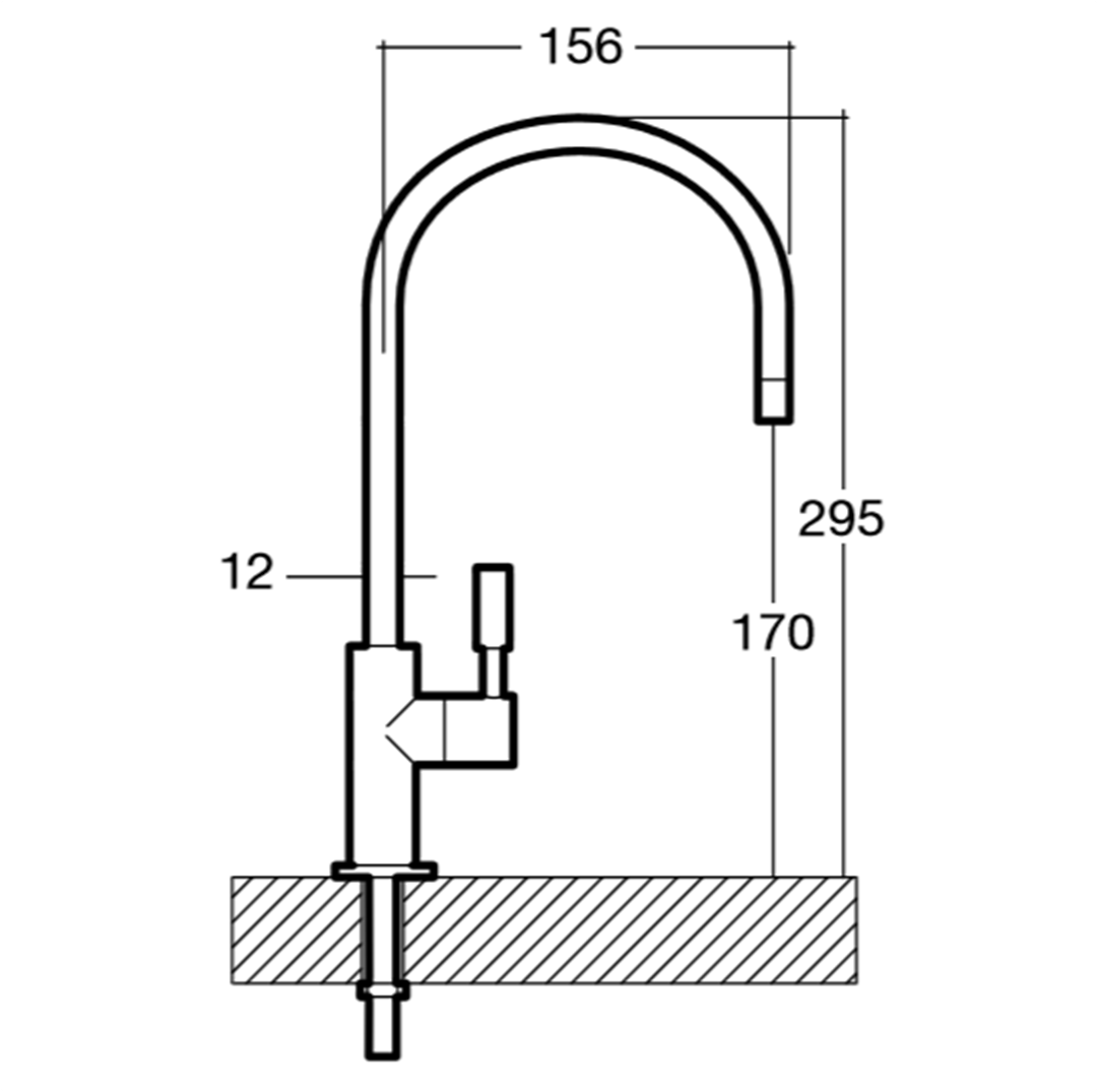 1081x1075 osmio robin stainless steel water filter tap faucet - Water Faucet Drawing