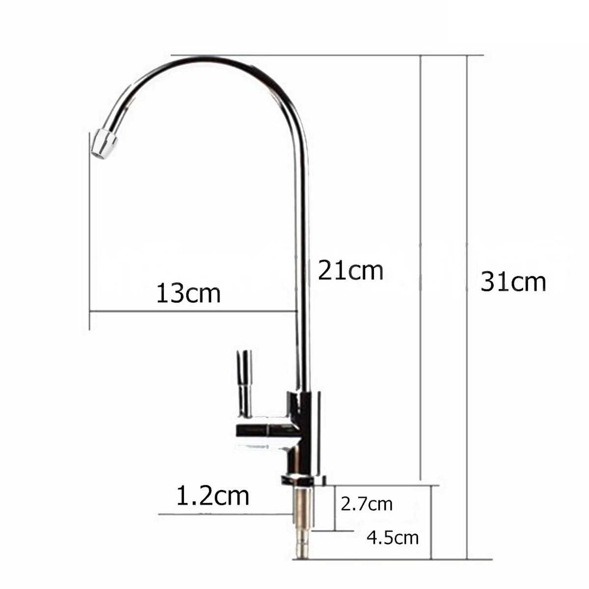 1200x1200 detail feedback questions about new degree chrome drinking - Water Faucet Drawing