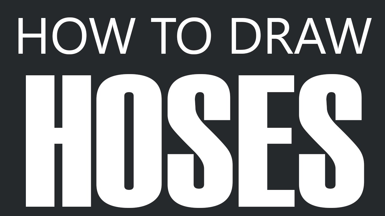 1280x720 how to draw a hose - Water Hose Drawing