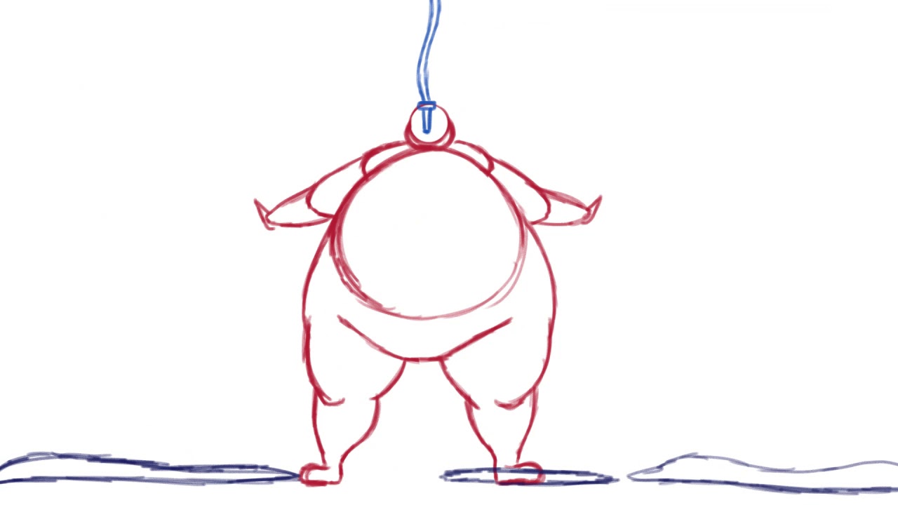 1280x720 water hose inflation rough animation made - Water Hose Drawing