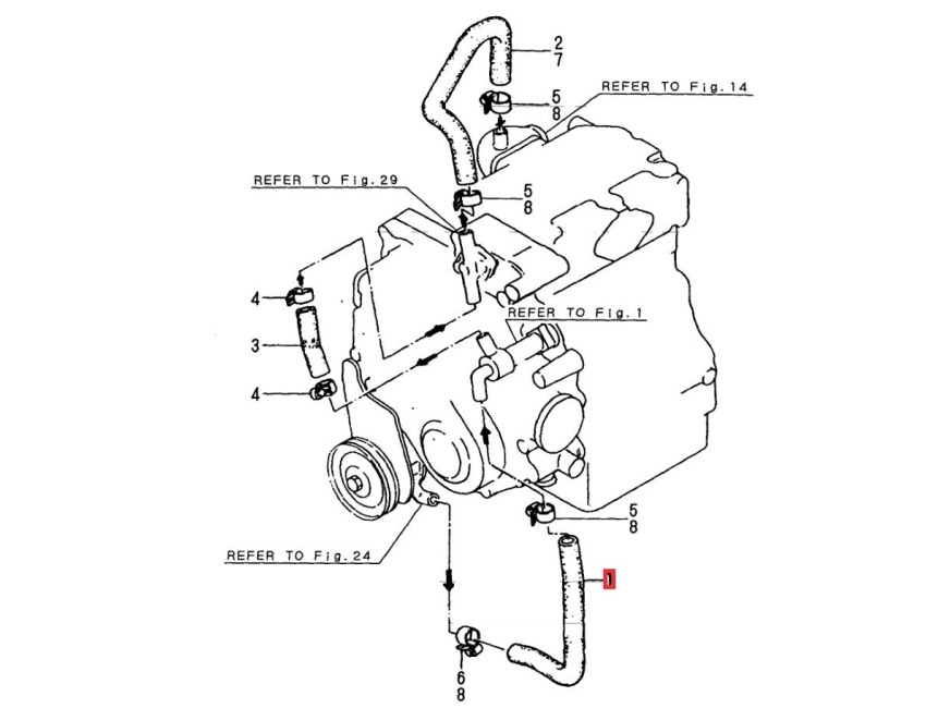 850x650 yanmar - Water Hose Drawing