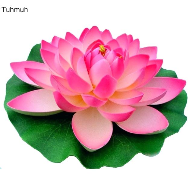 640x640 water lilly flowers artificial lotus flowers fake water lily - Water Lily Flower Drawing