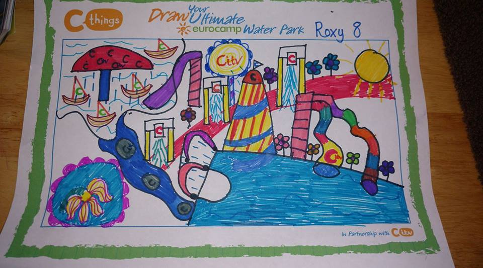 Water Park Drawing at PaintingValley.com | Explore collection of Water ...