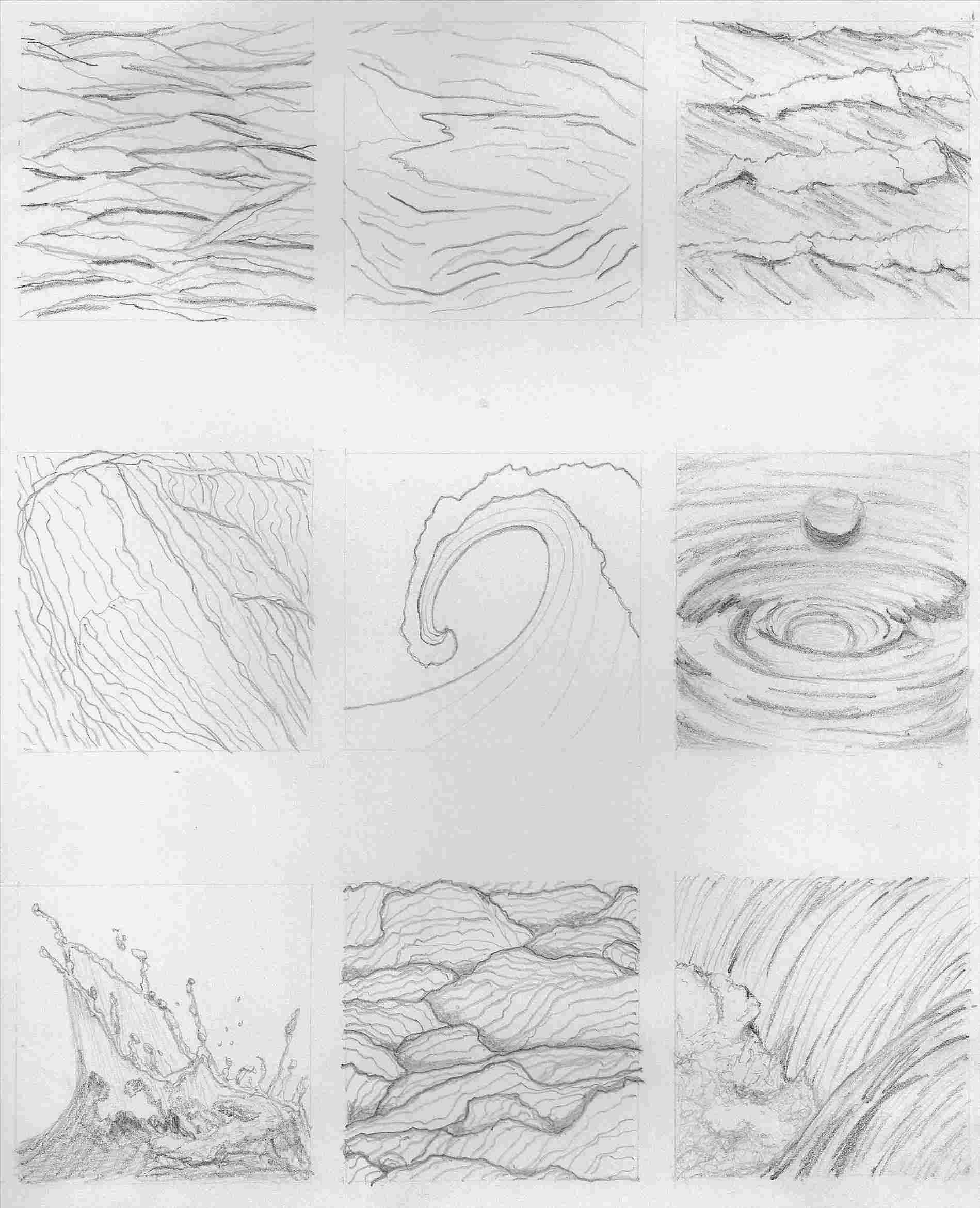 Water Pencil Drawing at PaintingValley.com | Explore collection of ...