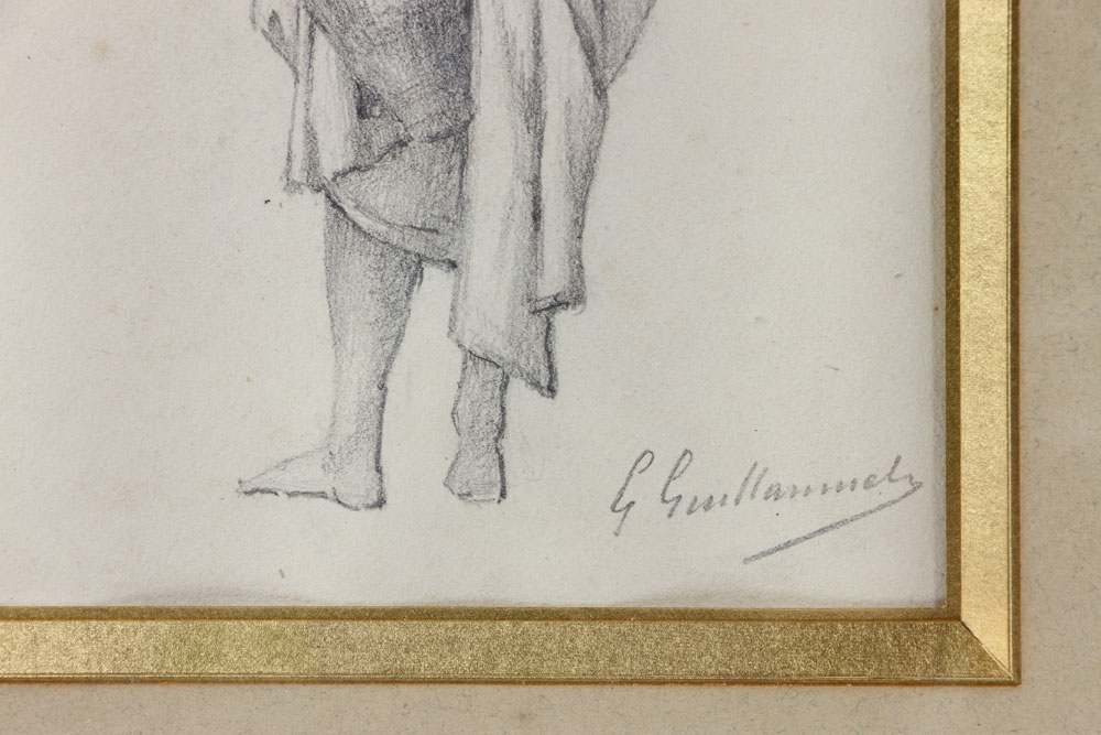 1000x667 Lot Detail - Water Pitcher Drawing