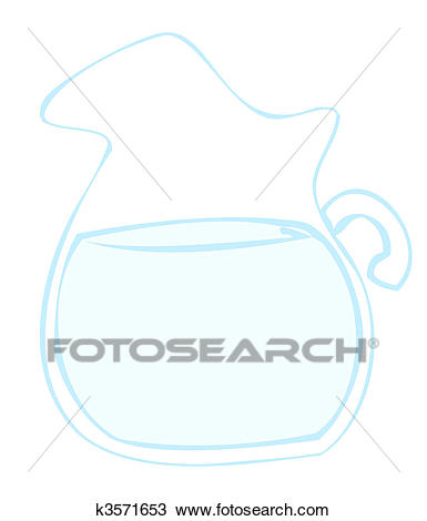 385x470 pitcher clipart water drawing - Water Pitcher Drawing