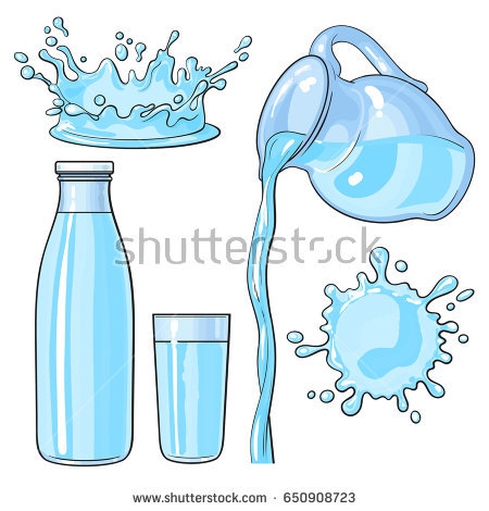 450x470 pitcher clipart water jug - Water Pitcher Drawing