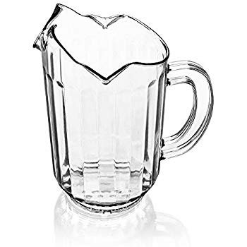 350x350 New Star Foodservice Polycarbonate Plastic - Water Pitcher Drawing