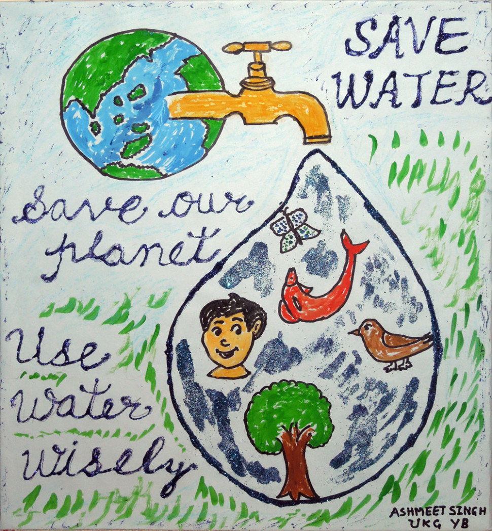 Water Pollution Drawing For Kids At Paintingvalley.com 