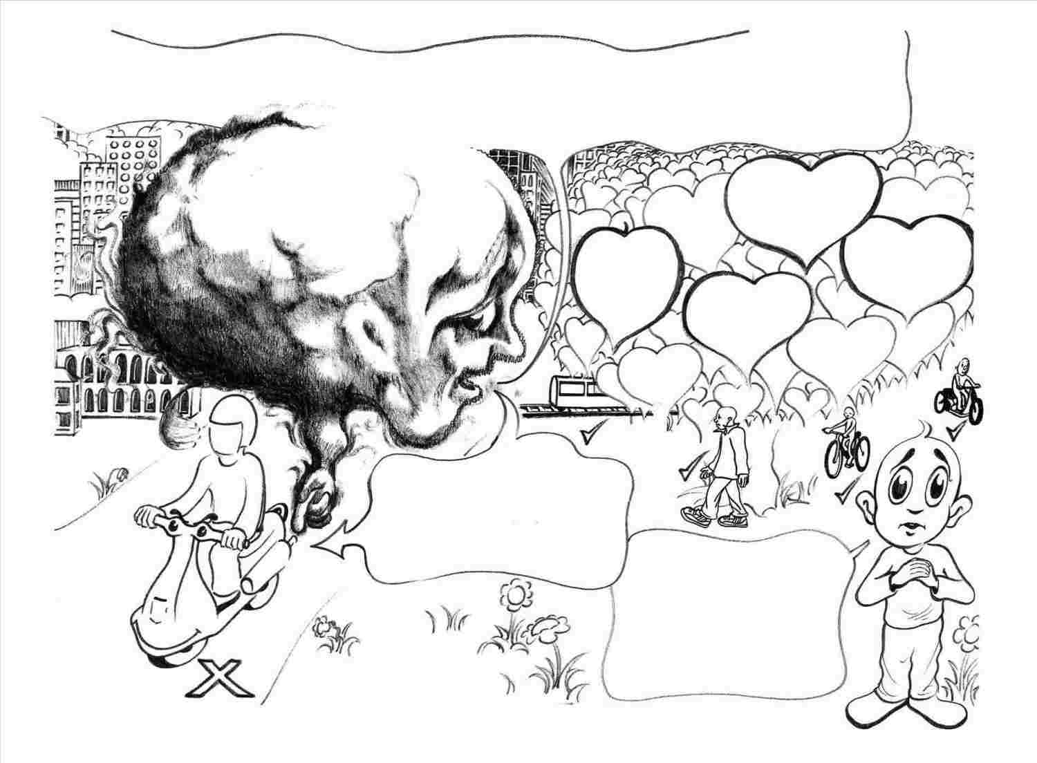 1500x1104 Ideas For Kids How To Draw Drawing Drawing Of Water Pollution - Water Pollution Drawing For Kids