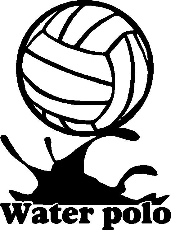 551x739 Water Polo Graphics - Water Polo Ball Drawing