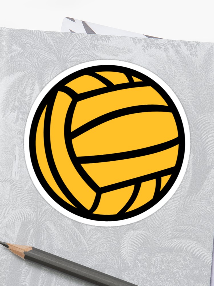 750x1000 Water Polo Ball Sticker - Water Polo Ball Drawing