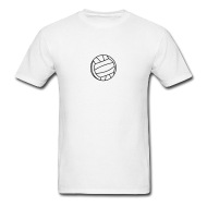 190x190 Water Polo, Beach Ball, Ball, Water Sports, Pool, Men's T Shirt - Water Polo Ball Drawing
