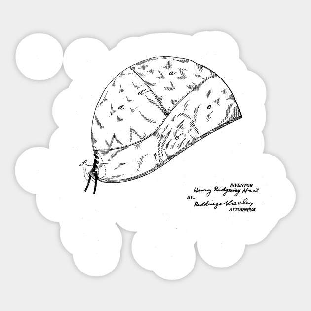 630x630 Water Polo Cap Vintage Patent Drawing - Water Polo Drawing