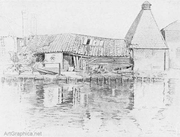 600x459 water reflections, how to draw - Water Reflection Drawing