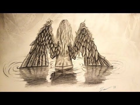 480x360 How To Draw Angel Wings How To Draw Water Ripples - Water Ripples Drawing