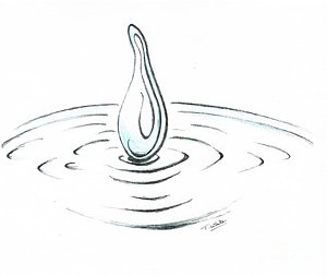 300x253 ripple drawings fine art america - Water Ripples Drawing