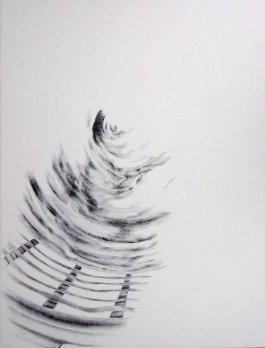 375x492 Ripples Drawing - Water Ripples Drawing