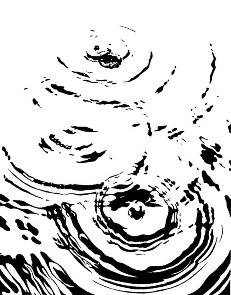 792x1009 water ripples oottat drawings, water ripples, water drawing - Water Ripples Drawing