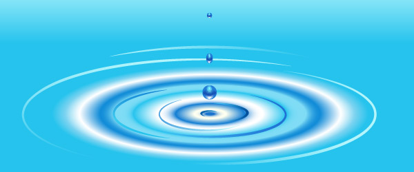 600x250 create a cool water ripple effect in illustrator - Water Ripples Drawing
