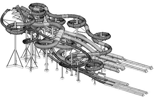 500x315 Msj, Leeds, Uk - Water Slide Drawing