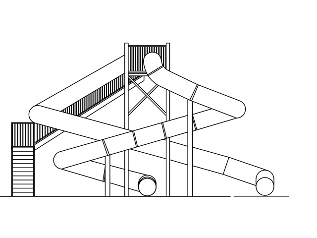 640x480 natural structures water slides entry height - Water Slide Drawing