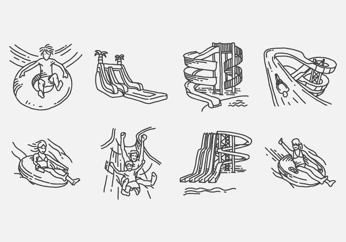 700x490 Water Slide Icon - Water Slide Drawing